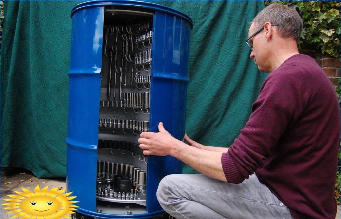 Hvad kan der laves af en gammel metal tønde