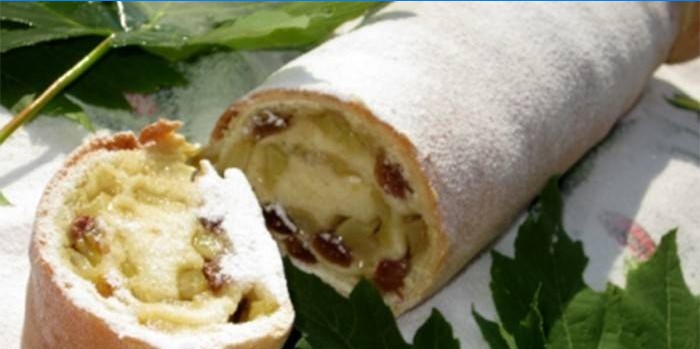 Gærdej Apple Strudel
