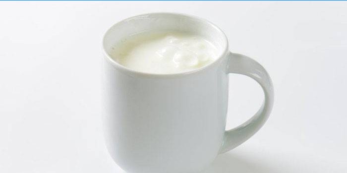 Kefir i et krus