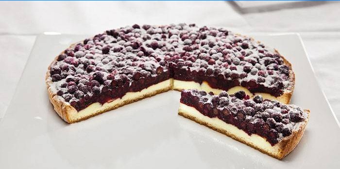 Frozen Blueberry Tarte