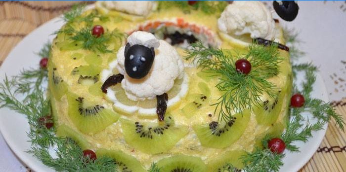 Marmor Opvaskemad Salat