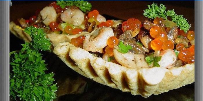 Sand tartlet forretter