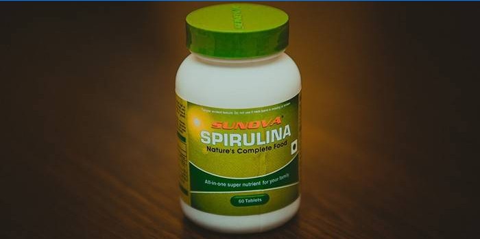 Spirulina emballage