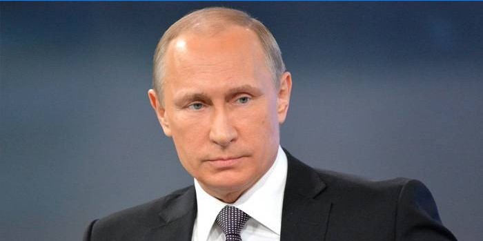 Præsident for Den Russiske Føderation V. V. Putin