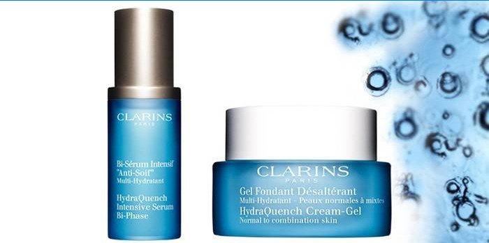 Clarins Moisturizing Serum & Face Gel