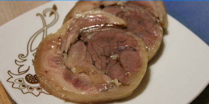 Hjemmelavet svinekød skinke