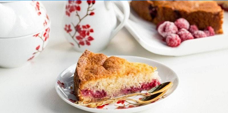 Frozen Raspberry Sponge Cake