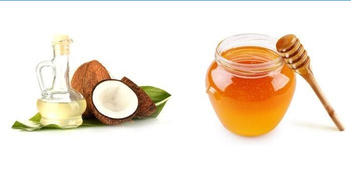 Kokosnød og honning