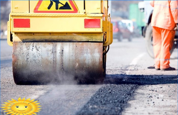 Asfalt og asfaltbelægning: mærker, typer, forskelle