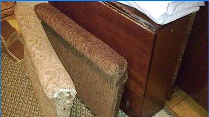 Sofa bog reparation