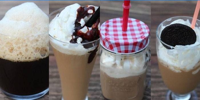 Indstillinger for kold kaffe