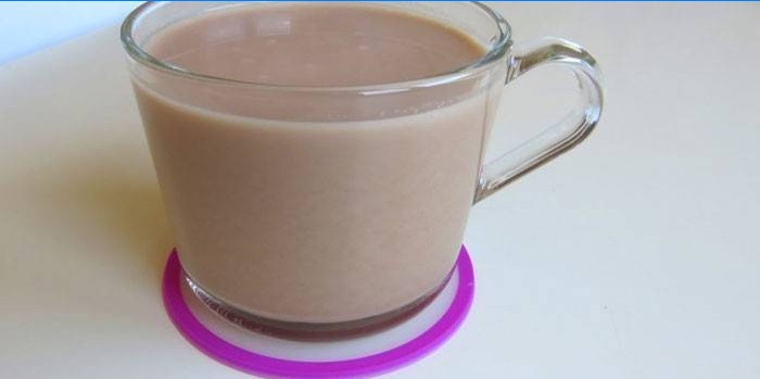 Med chokolade og mandler