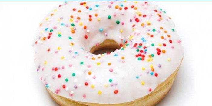 Glaseret donut