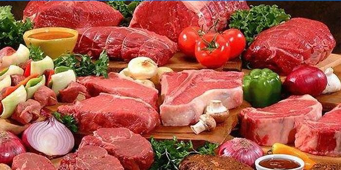 Kød af forskellige kvaliteter