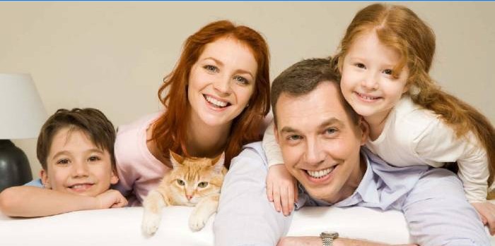 En familie