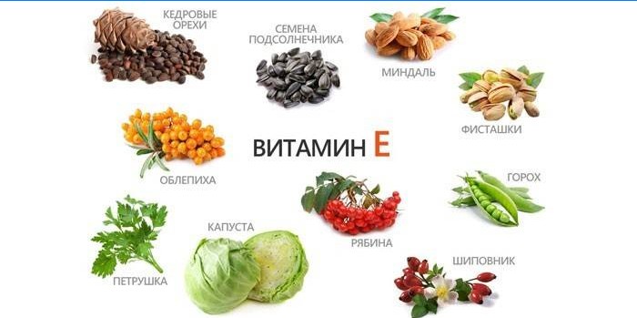 E-vitaminprodukter