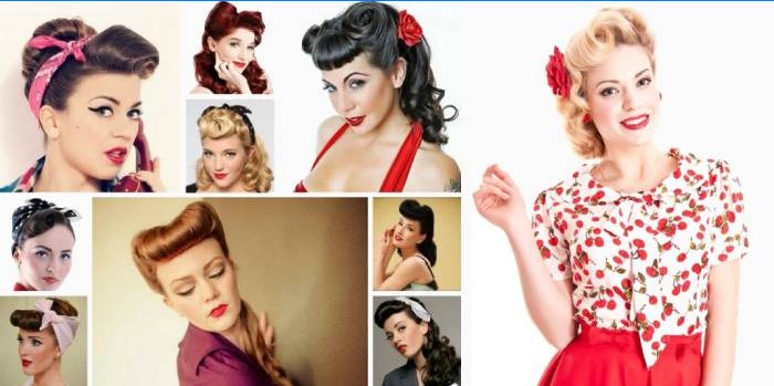 Wavy Bangs Pin-Up