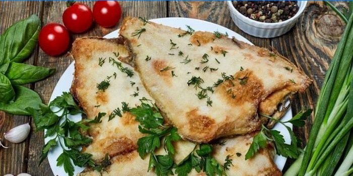 Med fløde sauce