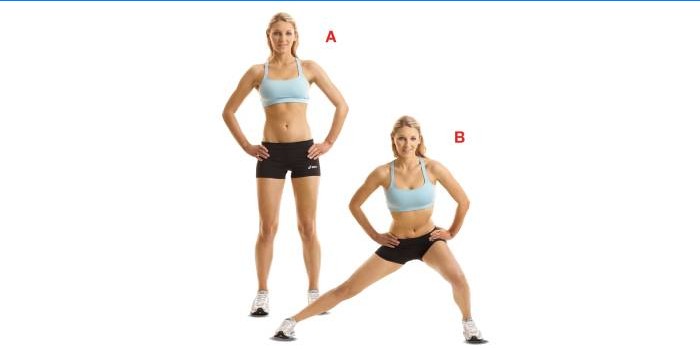 Side lunges