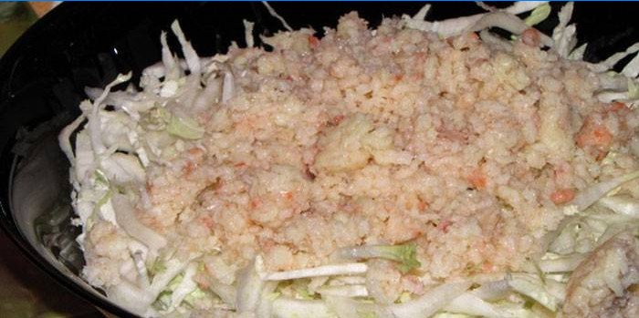 Krill salat