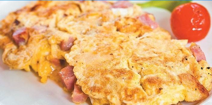 Kogt pølseomelet