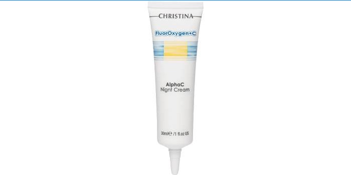 CHRISTINA, FluorOxygen + C AlphaC Night Cream