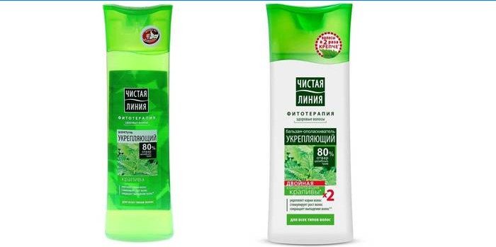 Balsam og shampoo ren linje