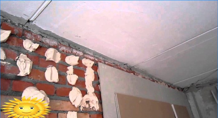 Sådan justeres vægge med gipsplader uden ramme