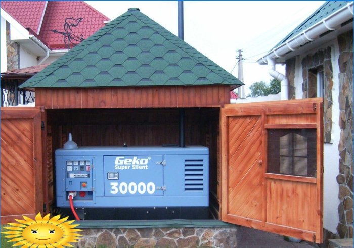 Back-up strømforsyning derhjemme ved hjælp af en generator