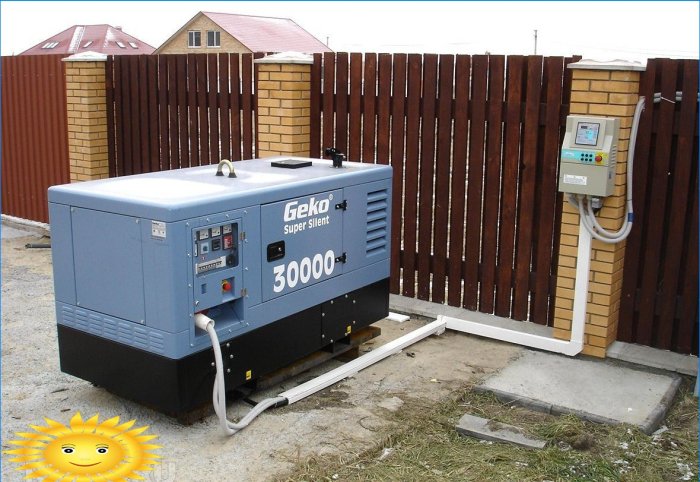 Diesel kraftstation