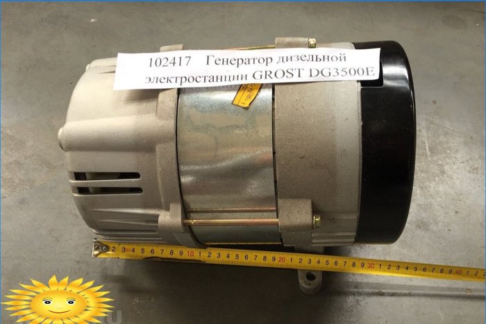 Diesel strømgenerator