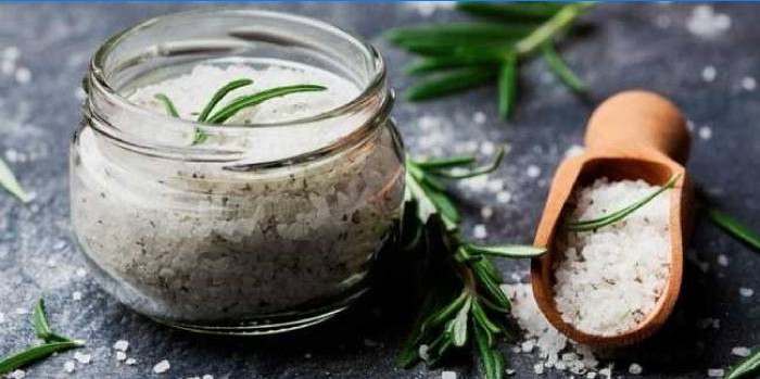 Epsom salt og sort te