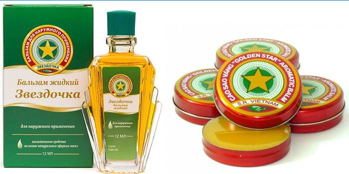 : Flydende og cremet balsam Asterisk