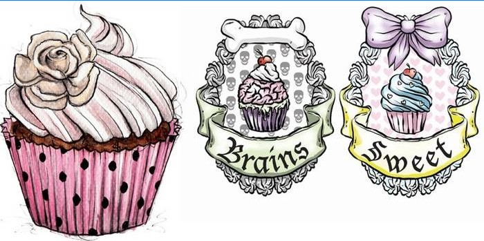 Cupcake kager