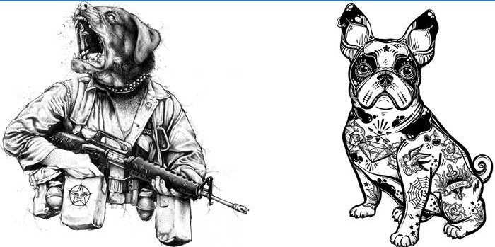 Hundetatovering