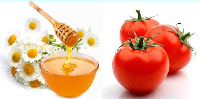 Honning og tomater