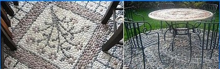 Materialer til opbygning af en gårdhave