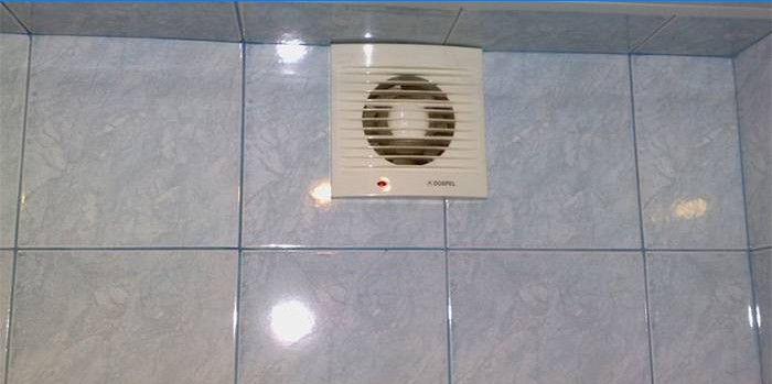 Ventilation i badeværelset
