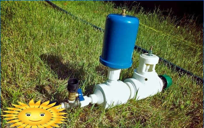 Vandhammer eller hvordan man laver en gratis pumpe ved hjælp af vandenergi
