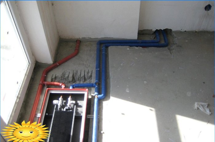 Installation af gulvkonvektor