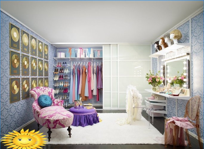 Glamourøst boudoir