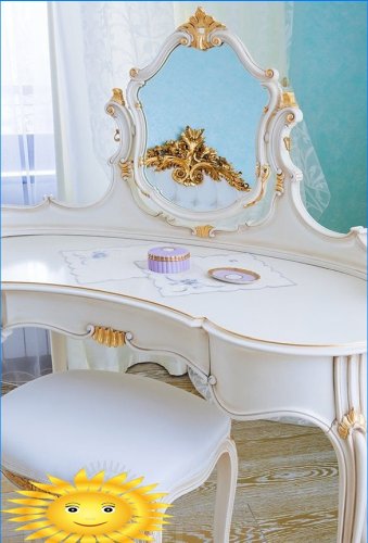 Rococo-toiletbord