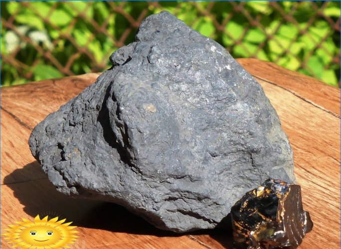 Shungite er et unikt mineral