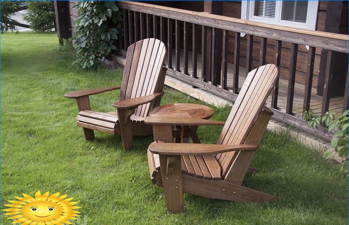 Adirondack lænestol