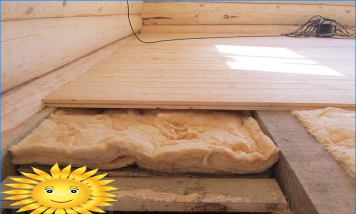 Lægning af fliser i et træhus: klargøring af gulvet