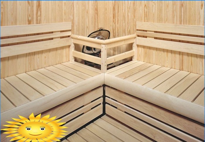Sauna i en lejlighed med egne hænder: konstruktion og udsmykning