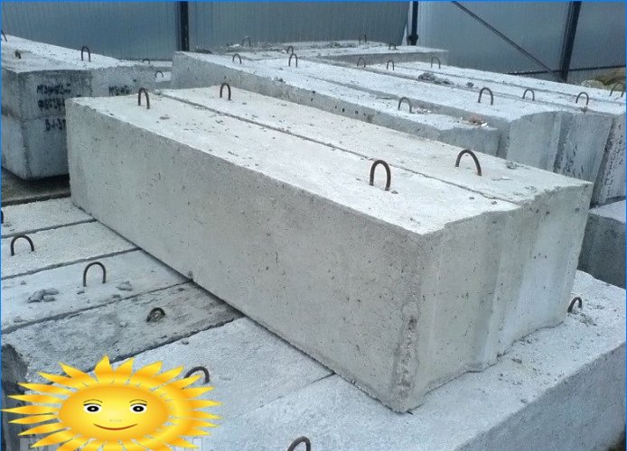 Stribefundament. Del 4: samling af betonblokstrukturer