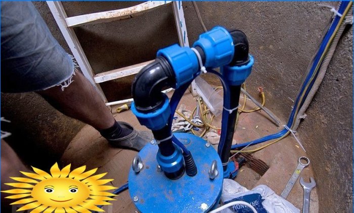 Trin for trin installation af et vandforsyningssystem med egne hænder. Fra enkel til kompleks