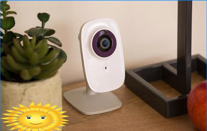 Videokontrol: videoovervågning af huset og stedet via Internettet