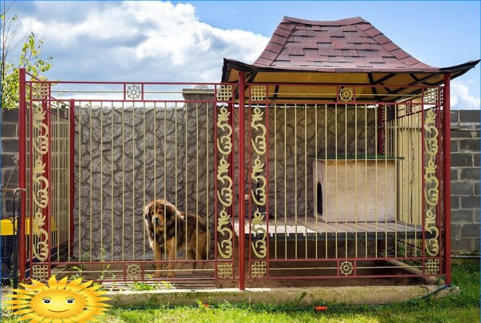 Bås og huse til hunde